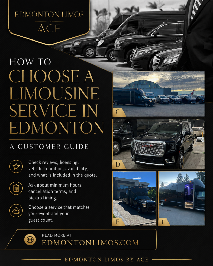 How to Choose a Limousine Service in Edmonton