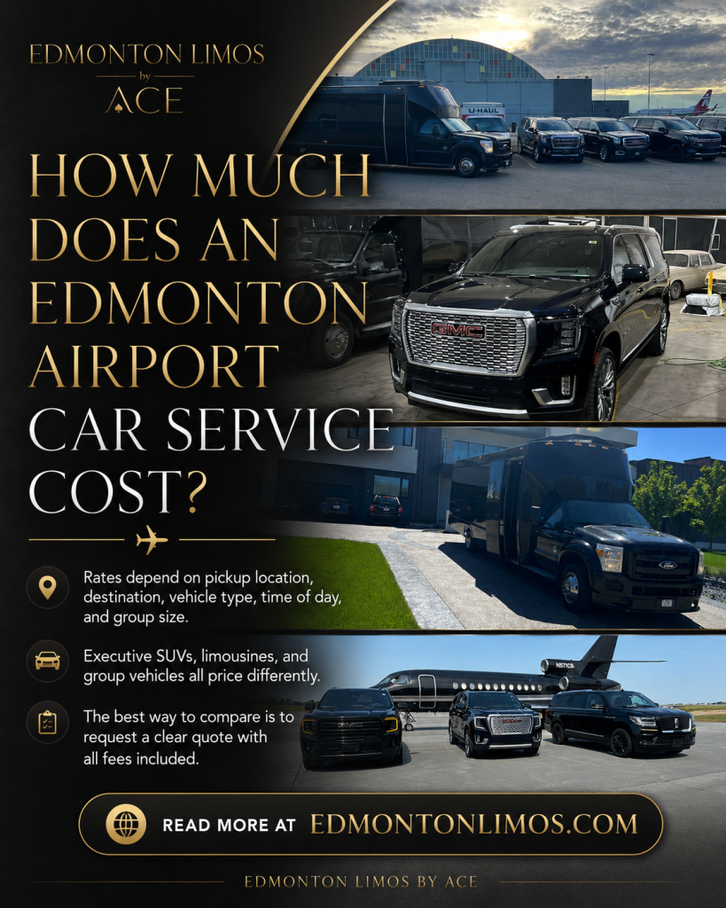 How Much Does an Edmonton Airport Car Service Cost?
