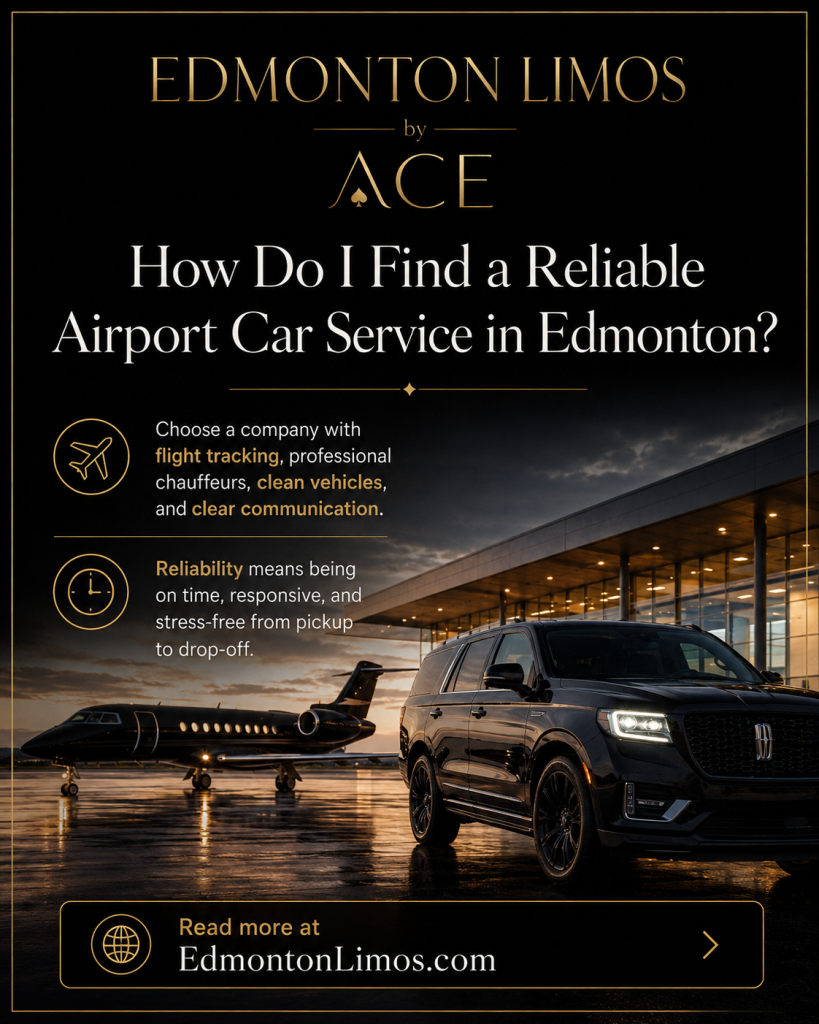 How Do I Find a Reliable Airport Car Service in Edmonton?